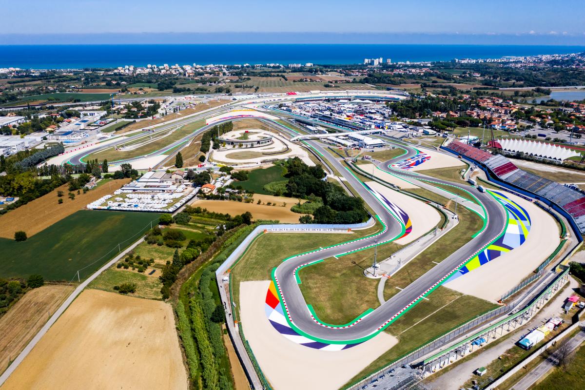 Circuito di Misano dall'alto photo by Anonimo